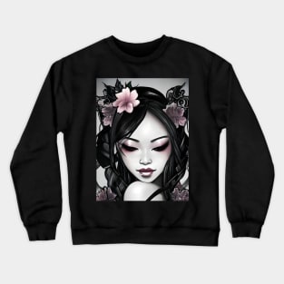 style tatto girl Crewneck Sweatshirt